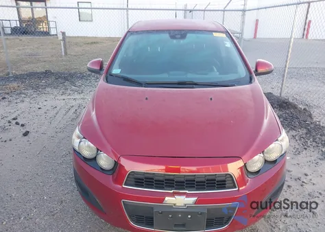 2012 Chevrolet Sonic 2Lt z USA, uszkodzony, nr VIN 1G1JC6SH9C4216162